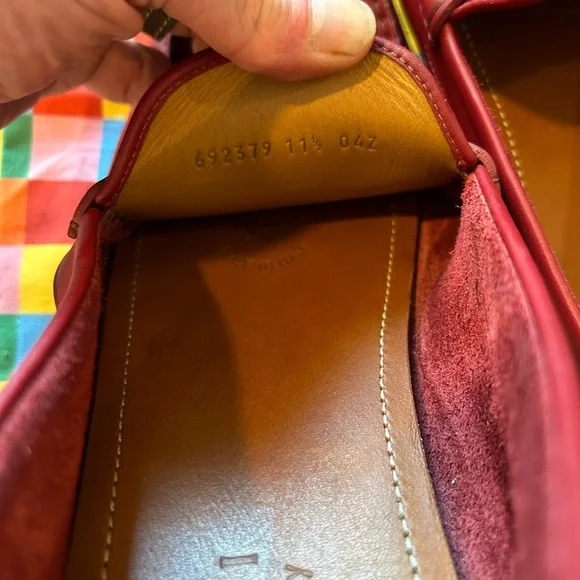 Gucci Men's Bold Red Loafers - Picture 12 of 16